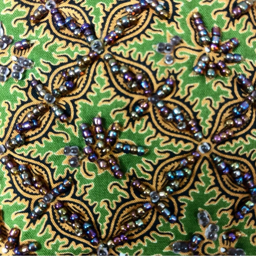 BELLASIMA BEADED FABRIC BAG - Picture 7 of 13